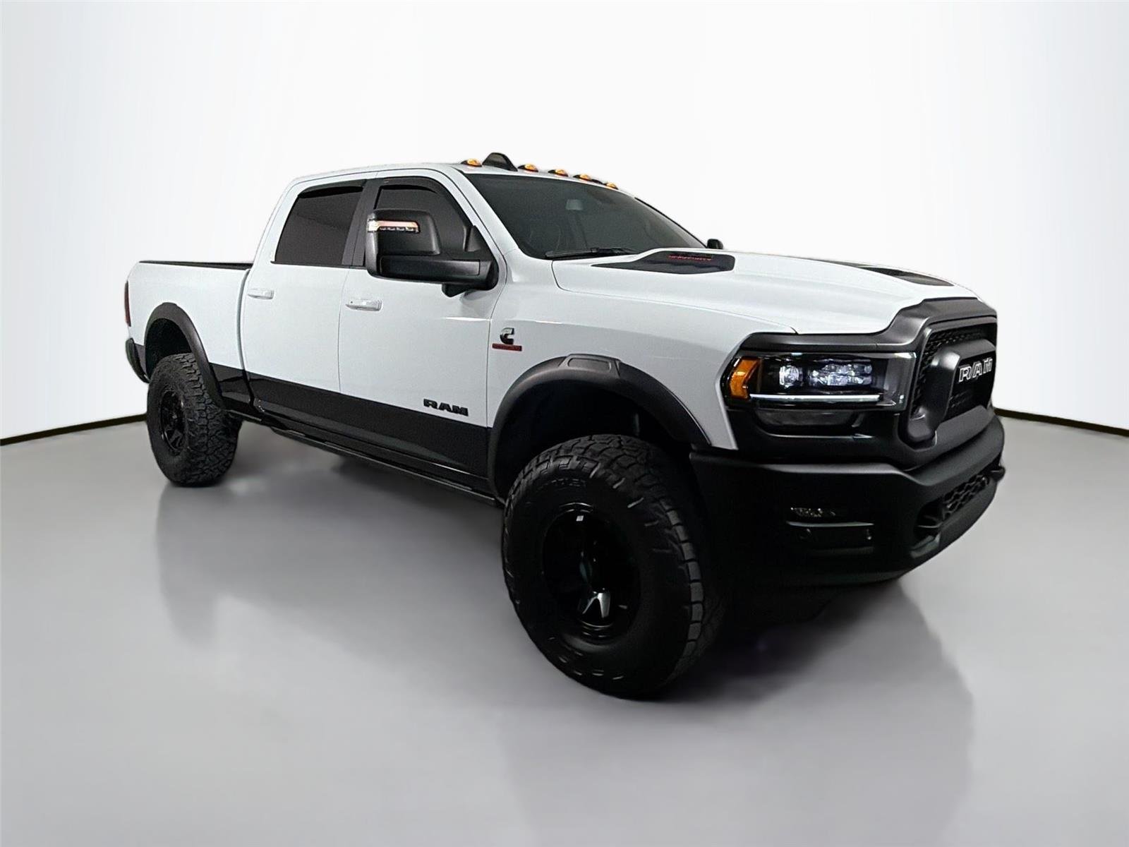 Used 2024 Bright White Clearcoat Ram Rebel image 4