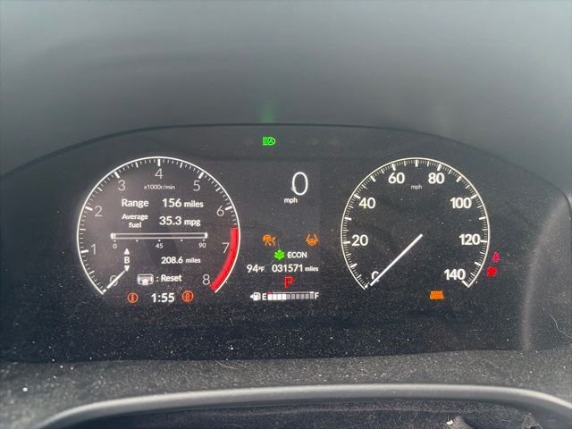 Used 2024 Gray Metallic Honda EX image 11