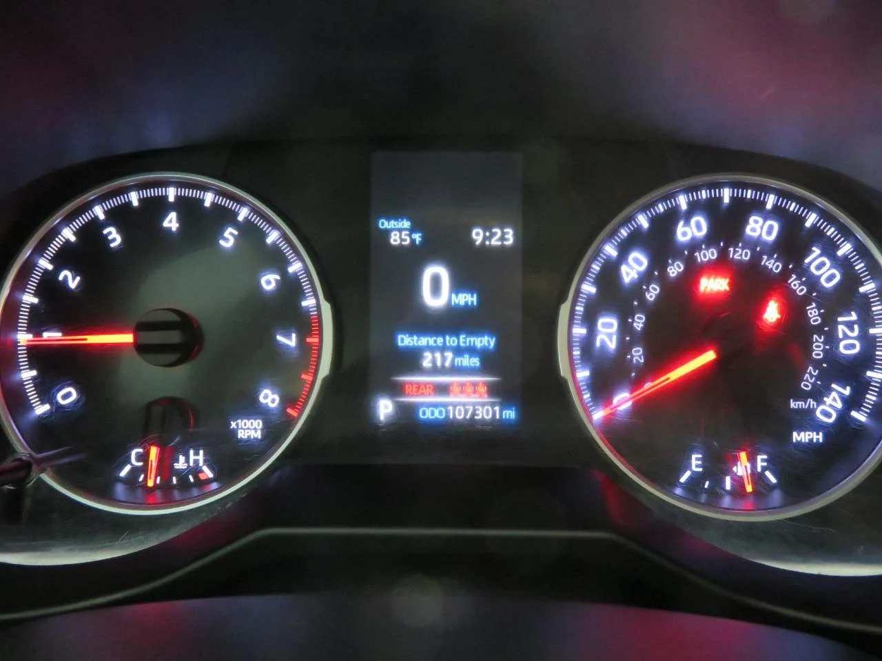 Used 2019 Super White Toyota LE image 18