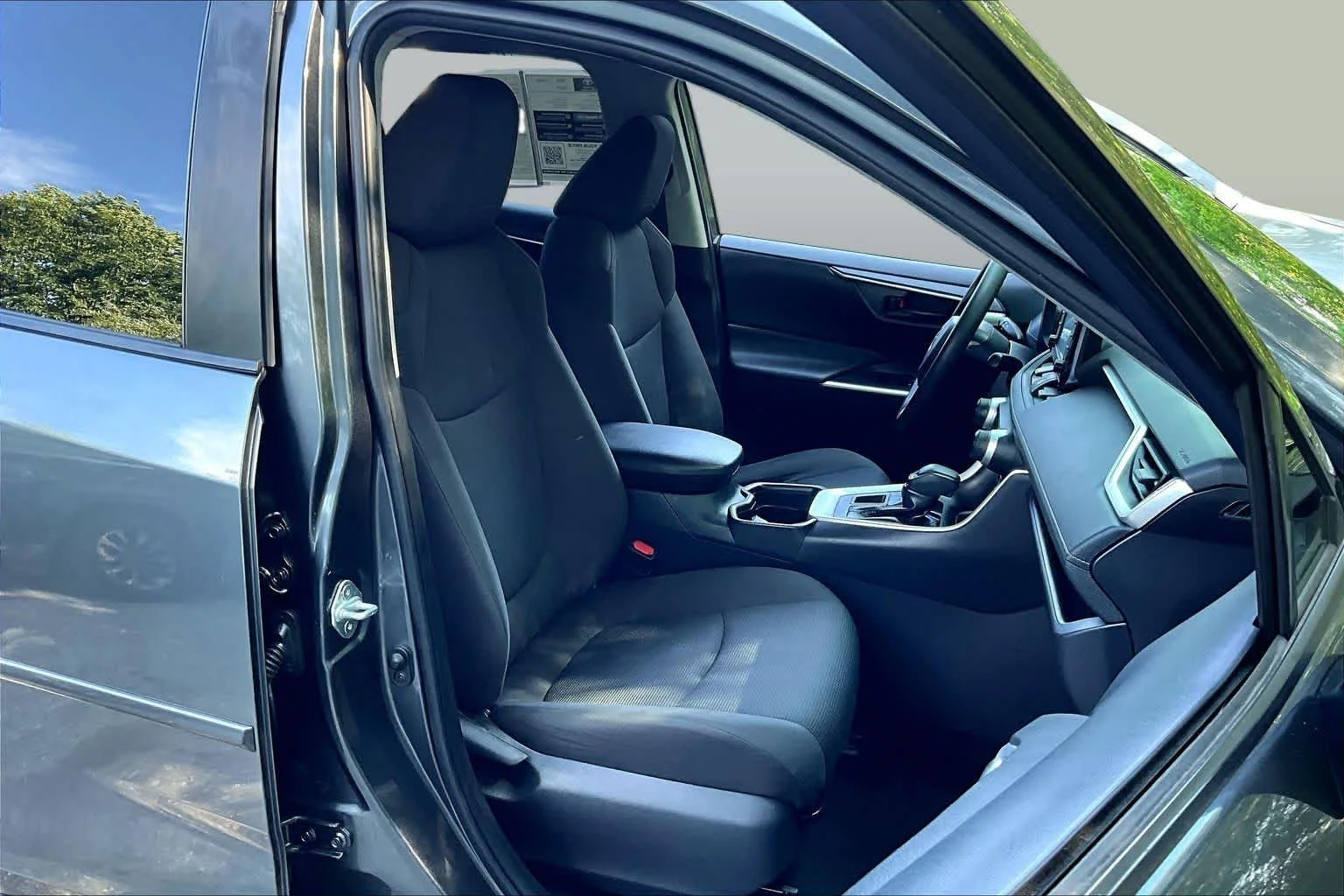Certified Used 2019 Magnetic Gray Metallic Toyota LE image 8