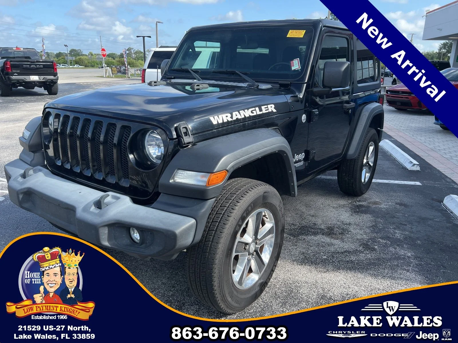 Certified Used 2020 Black Jeep Sport S image 5