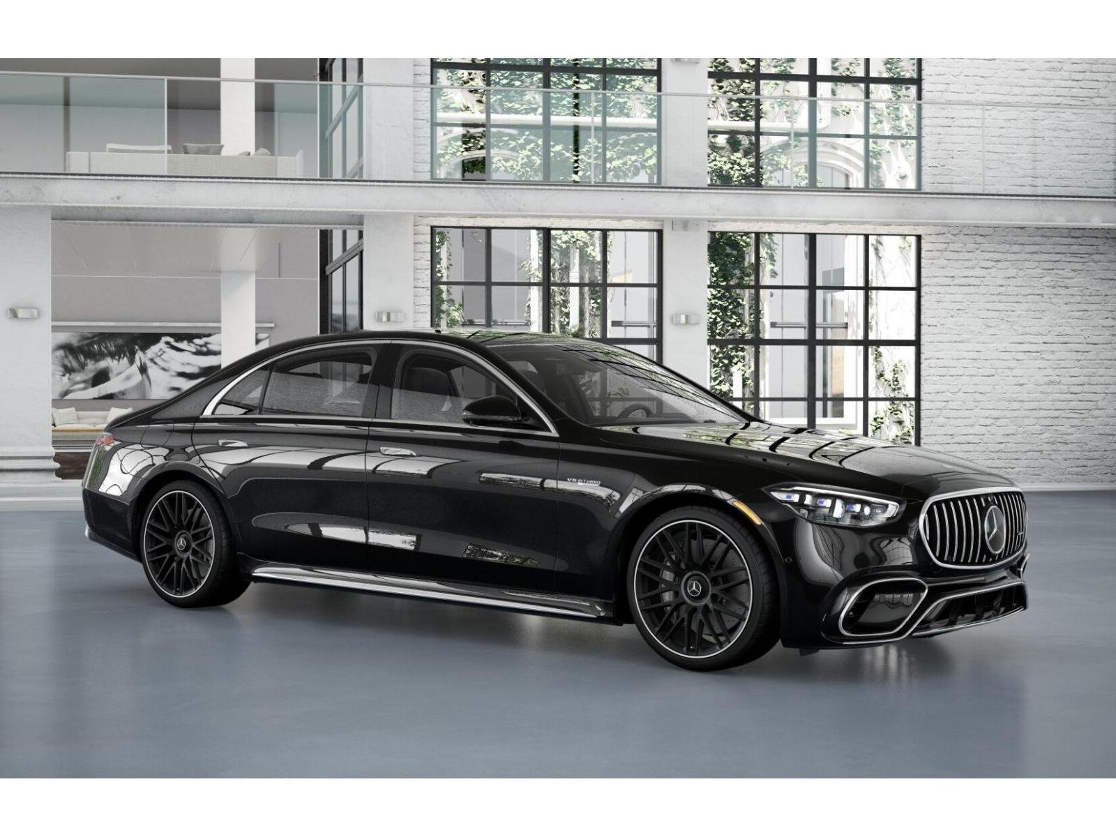 New 2026 Obsidian Black Metallic Mercedes-Benz AMG® S 63 E 4MATIC Sedan image 12