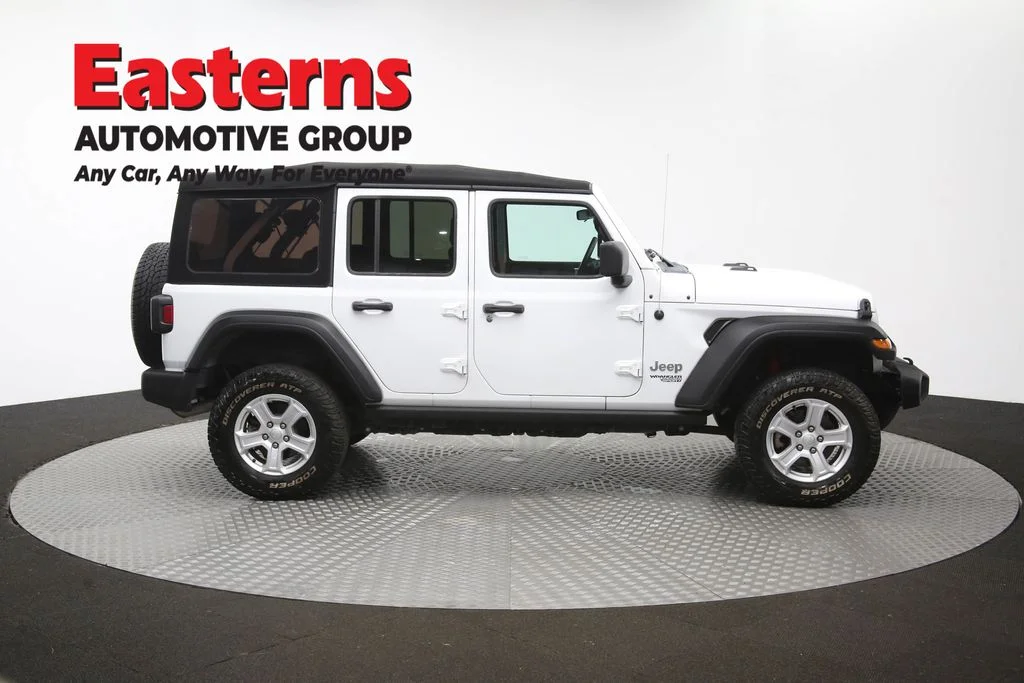 Used 2018 White Jeep Unlimited Sport S image 44