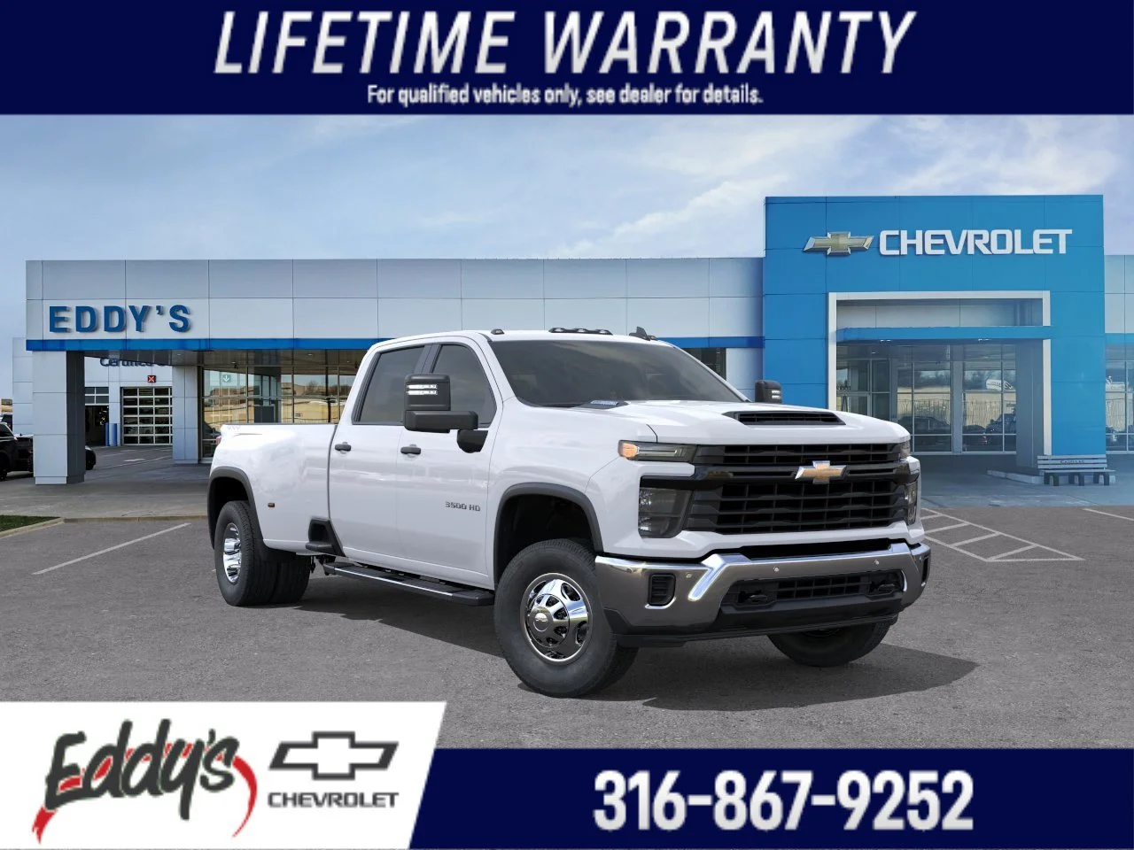 New 2026 Summit White Chevrolet Work Truck image 1