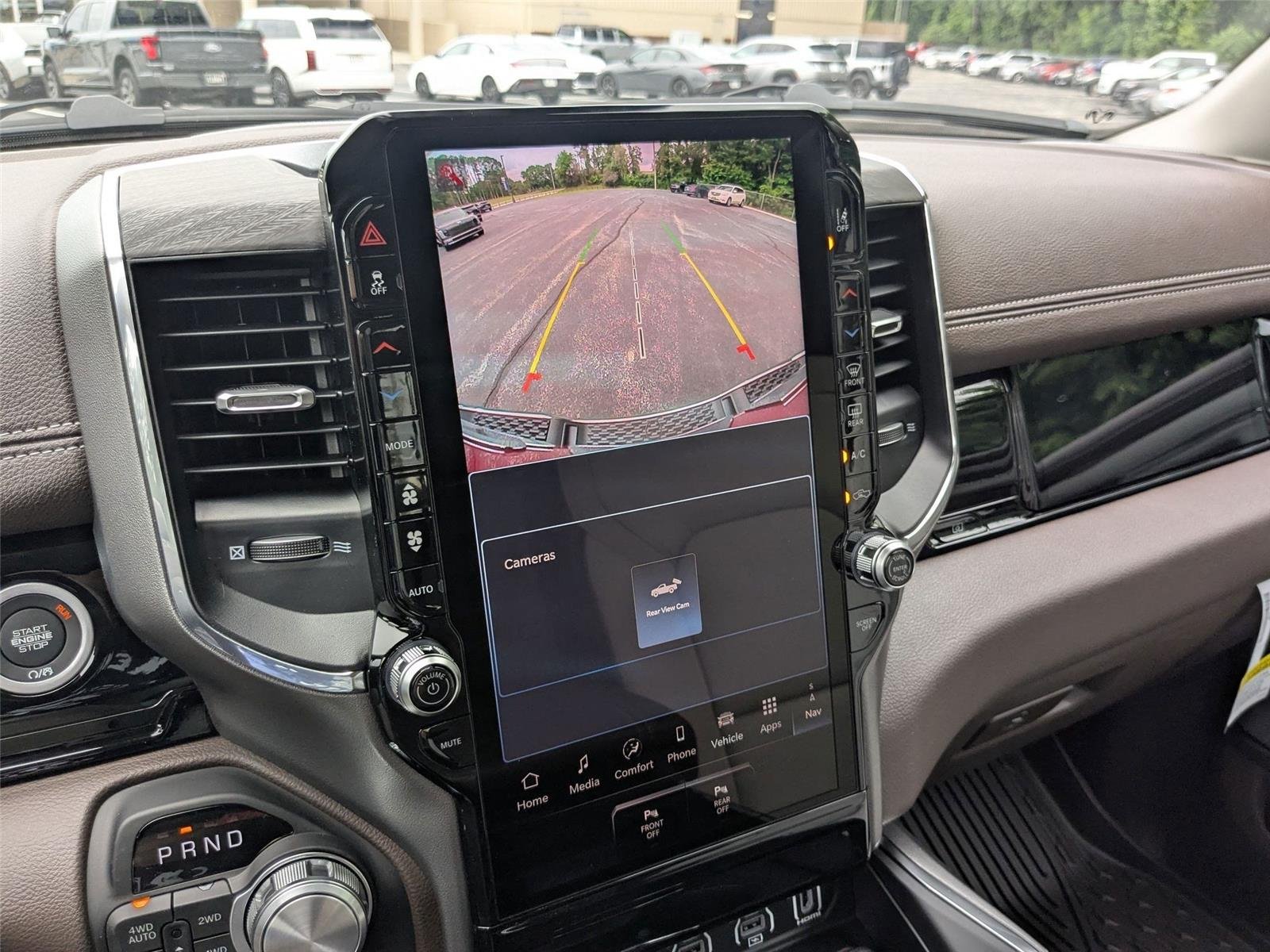 New 2026 Molten Red Pearl-Coat Exterior Paint RAM Laramie image 14
