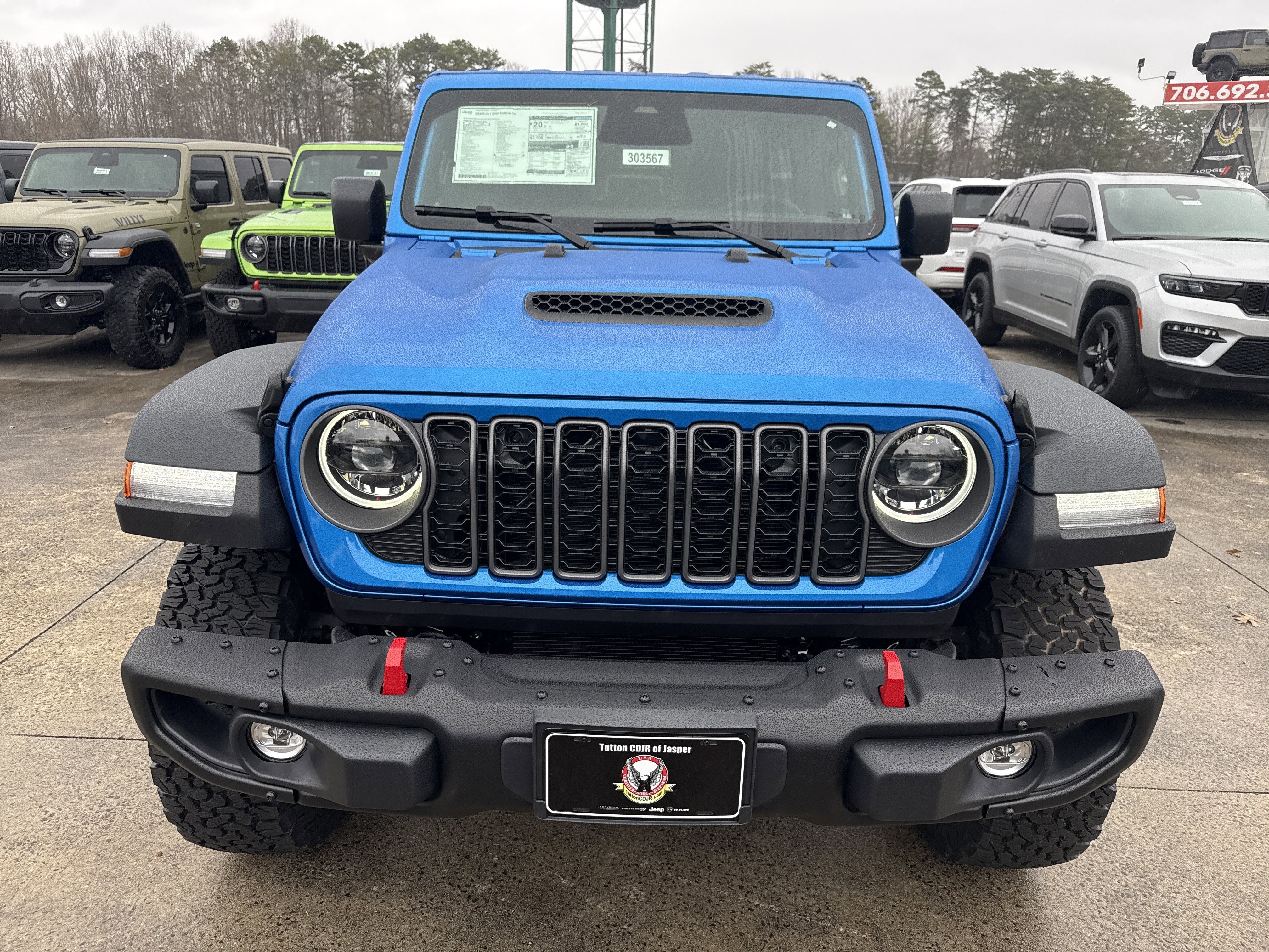 New 2026 Hydro Blue Pearlcoat Jeep  image 2
