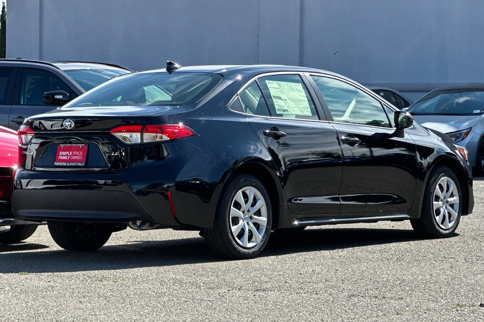 New 2026 Black Toyota LE image 3