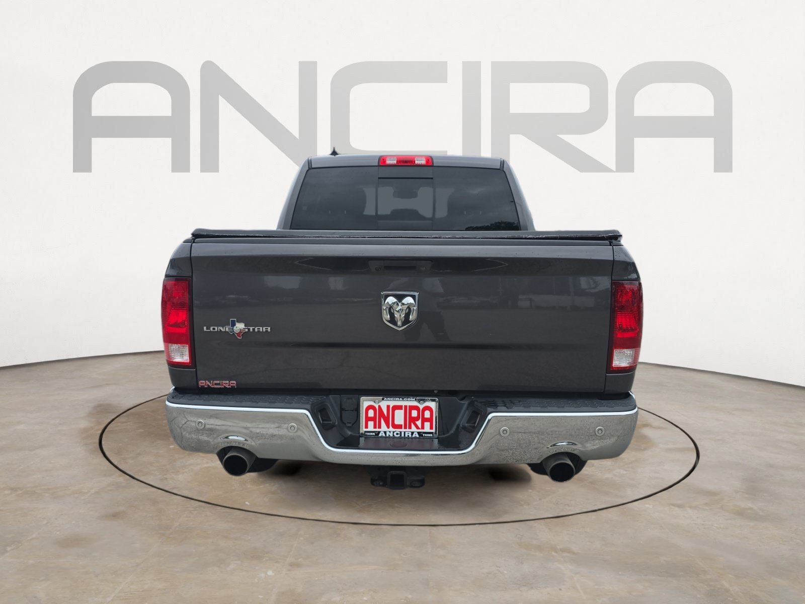 Used 2017 Granite Crystal Metallic Clearcoat Ram Lone Star Silver image 9