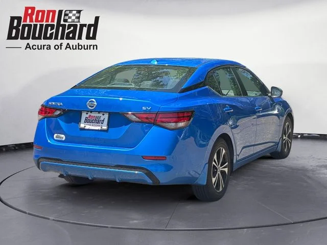 Used 2021 Nissan Sentra SV with VIN 3N1AB8CV1MY229631 for sale in Auburn, MA