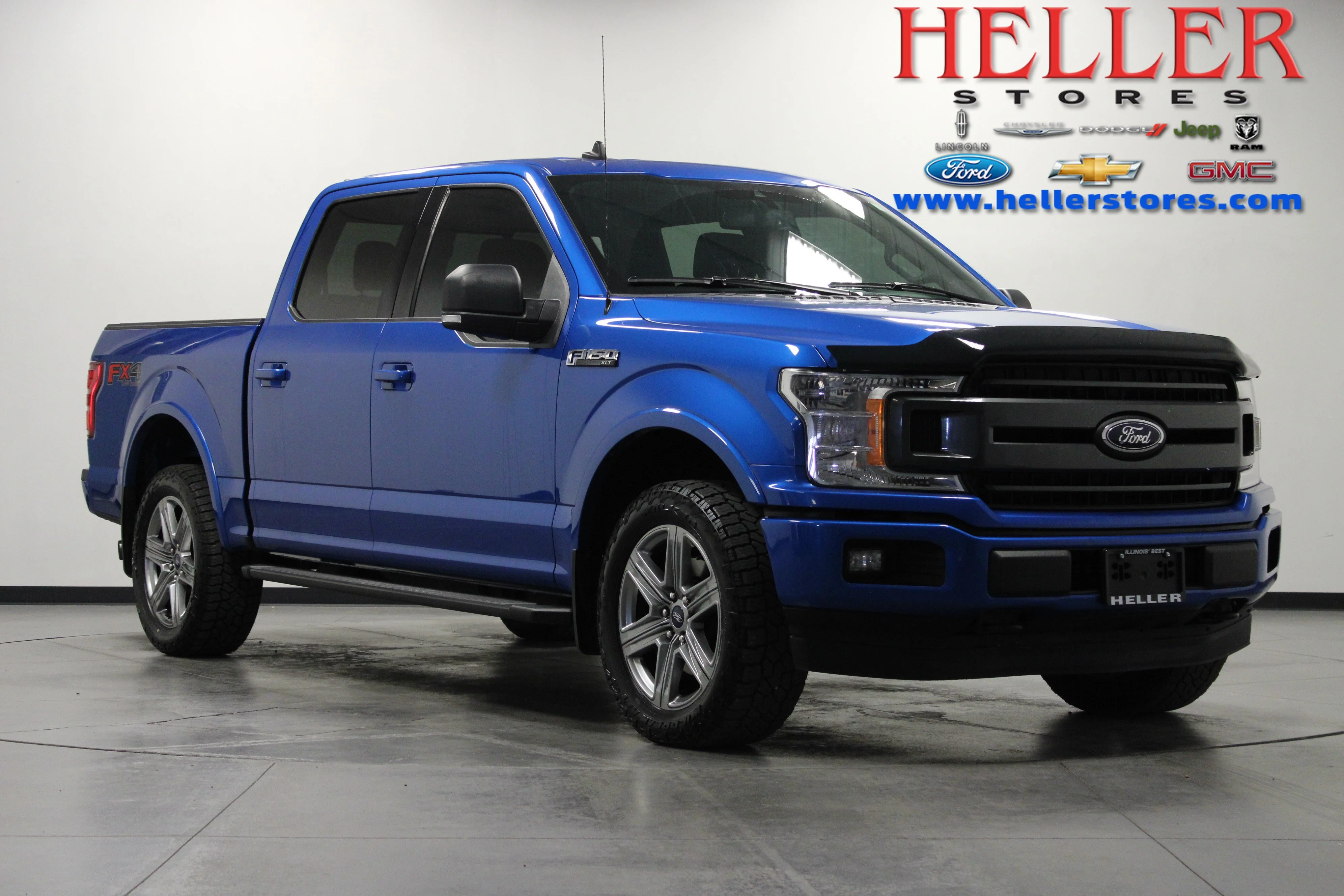 Used 2019 Velocity Blue Metallic Ford XLT image 1