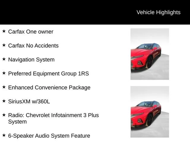 Used 2022 Red Hot Chevrolet RS image 6