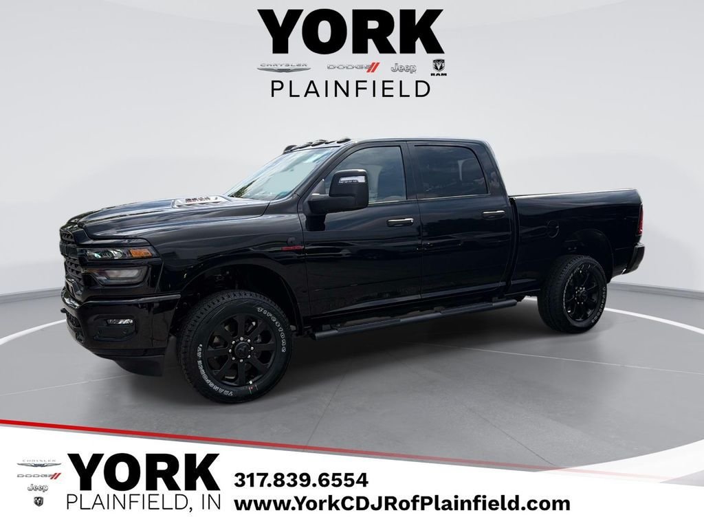 New 2026 Diamond Black Crystal Pearlcoat RAM Tradesman image 1