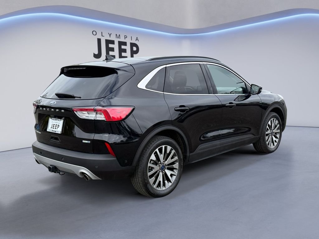 Used 2020 Black Ford Titanium image 6