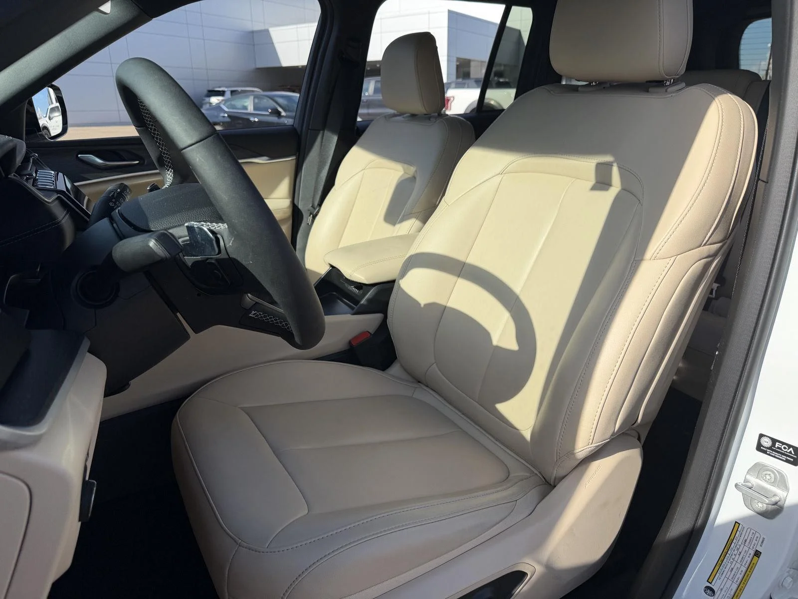 Used 2025 Bright White Clearcoat Jeep Limited image 17