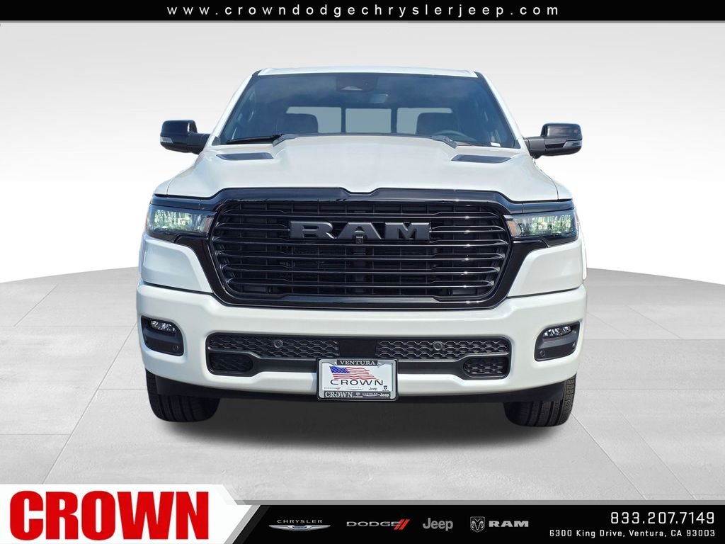 New 2026 Ivory White Tri-Coat Pearl-Coat Exterior Paint RAM Laramie image 2