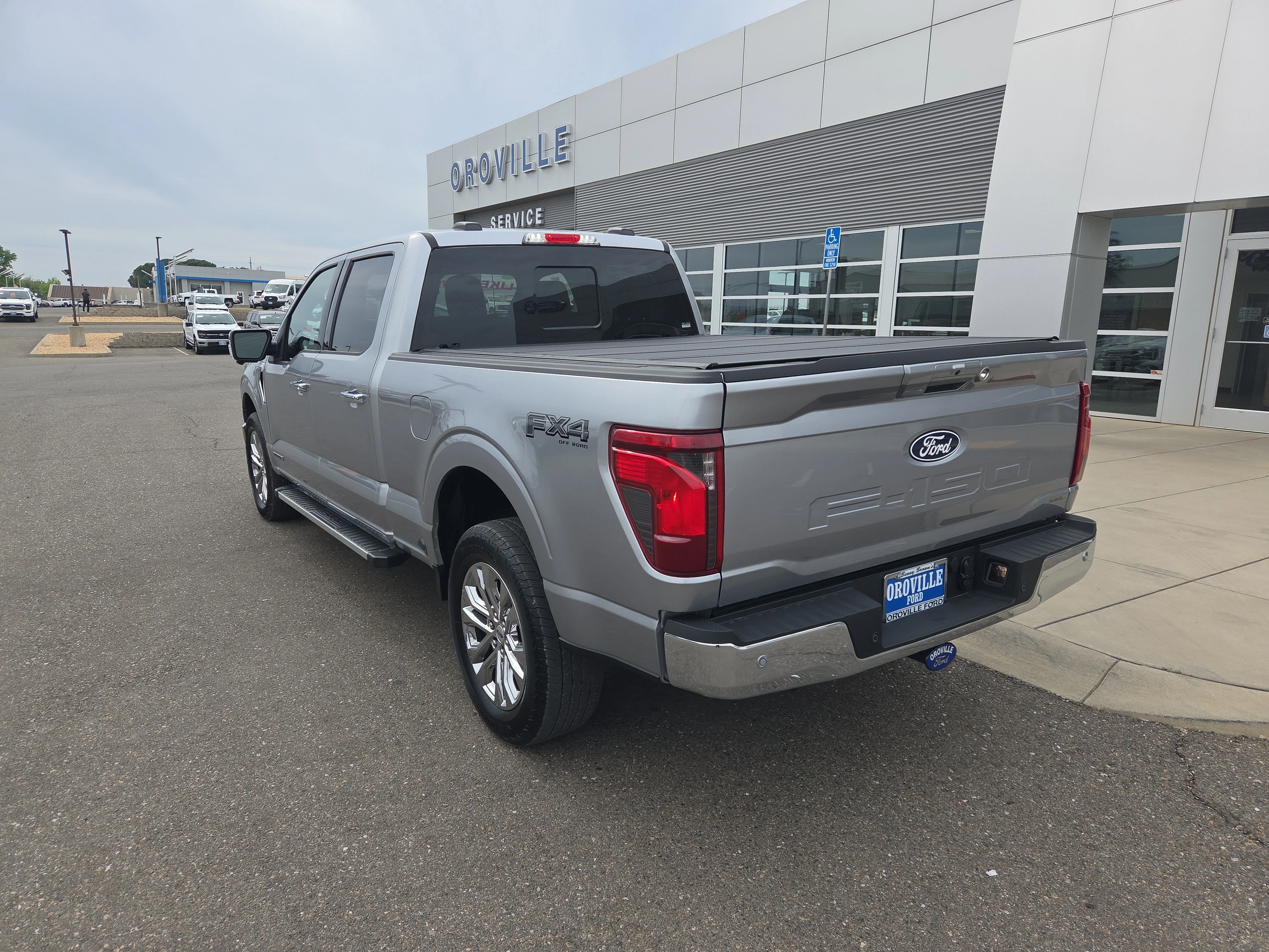 Certified Used 2025 Iconic Silver Metallic Ford XLT image 3