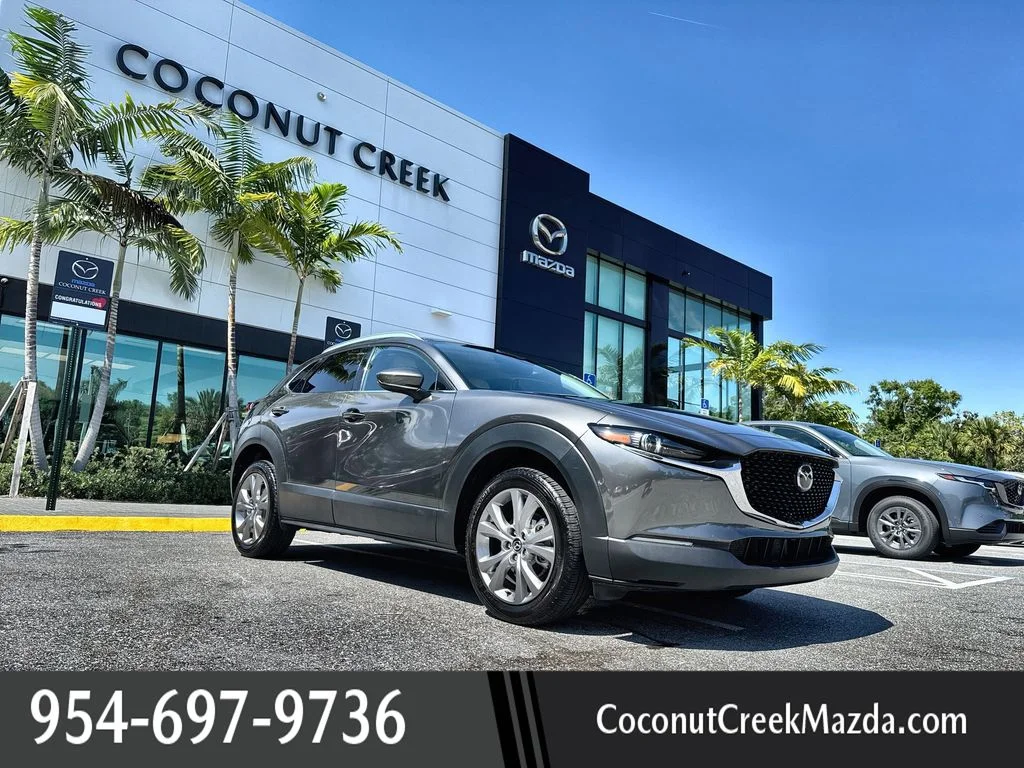 Used 2021 Machine Gray Metallic Mazda Premium image 1