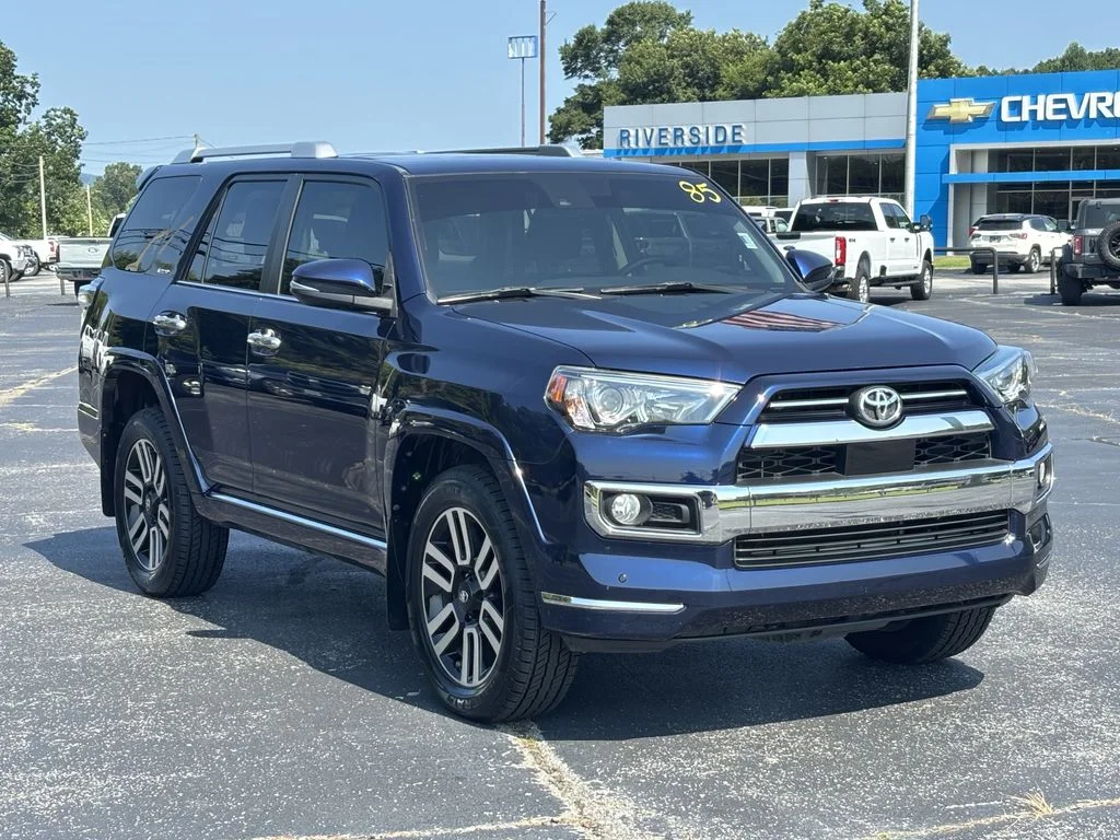Used 2020 Blue Toyota Limited image 4