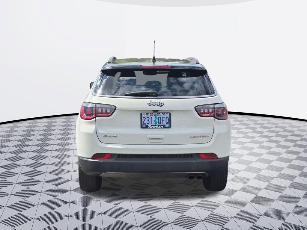Used 2020 White Clearcoat Jeep Limited image 5
