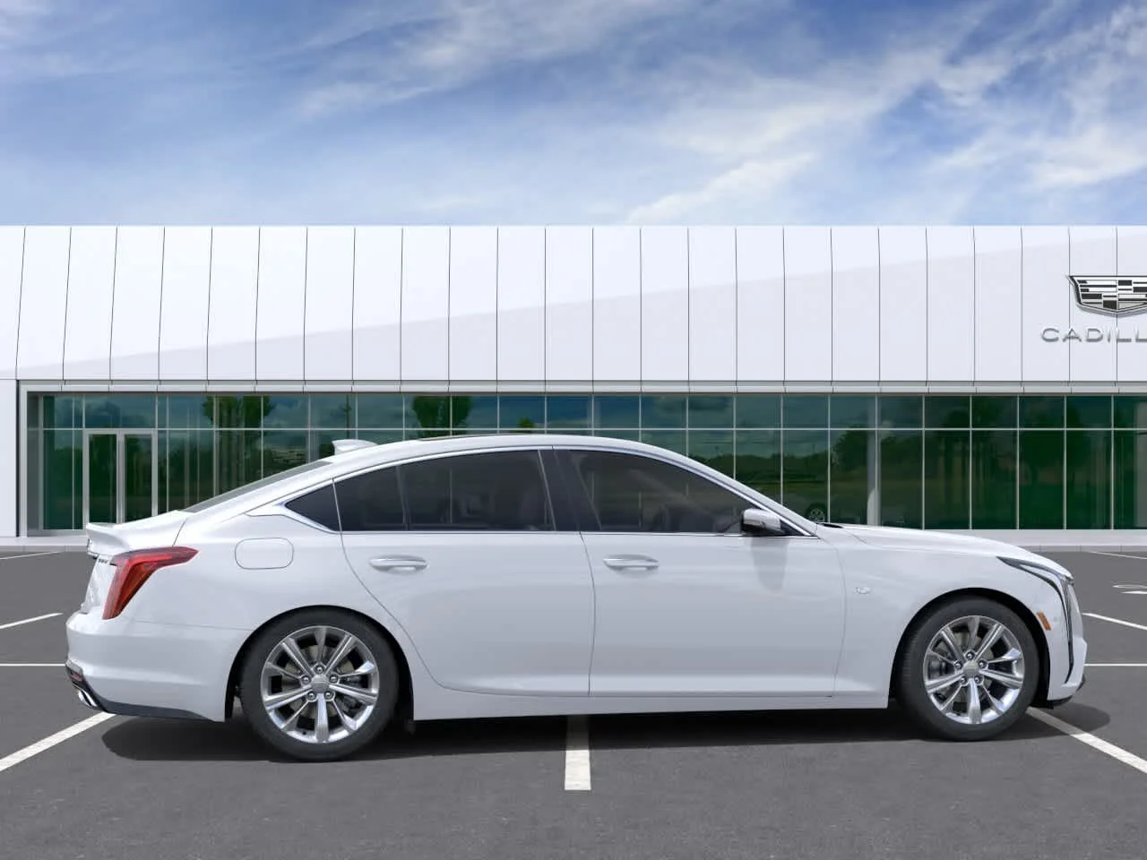 New 2026 Vibrant White Tricoat Cadillac Premium Luxury image 5