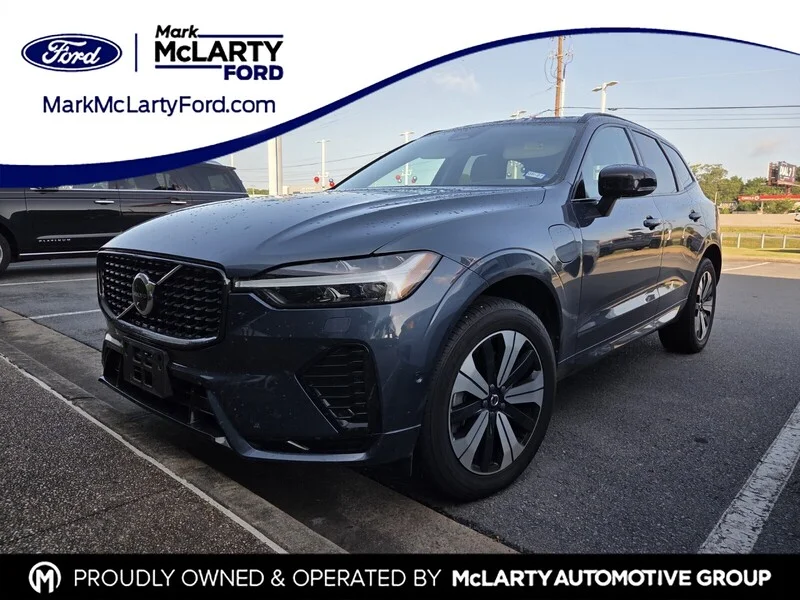 Used 2024 Denim Blue Metallic VOLVO T8 PLUS DARK THEME image 1