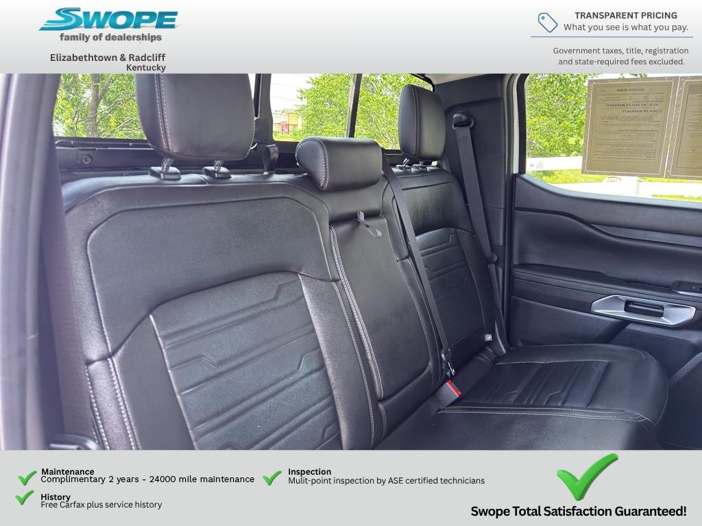 Used 2024 OXFORD WHITE Ford LARIAT image 15