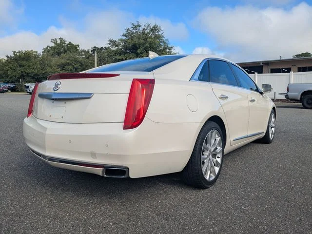 Used 2015 White Diamond Clearcoat Cadillac Luxury image 3