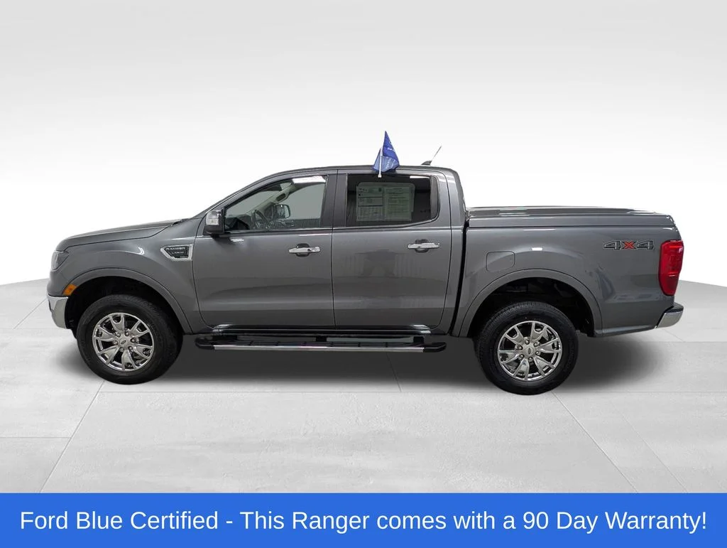 Certified Used 2022 Carbonized Gray Metallic Ford Lariat image 1