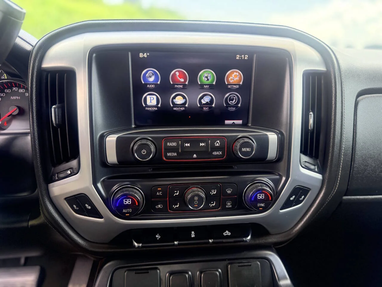 Used 2015 Black GMC SLT 4x2 4dr Crew Cab 5.8 ft. SB image 24