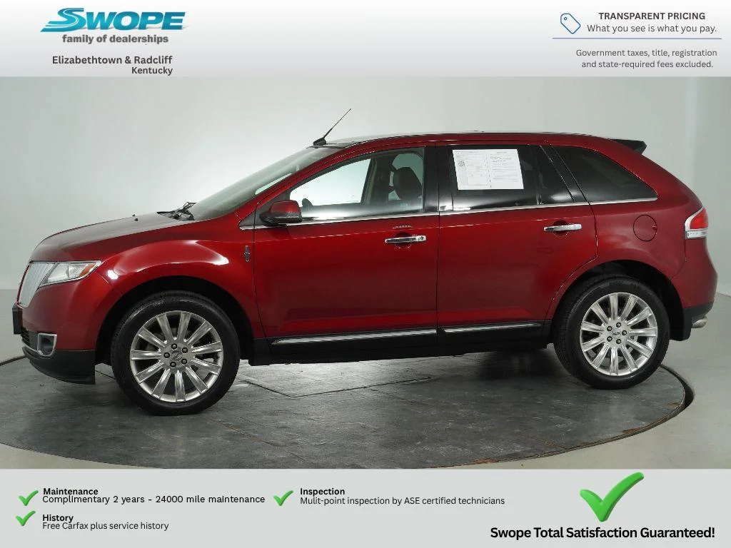 Used 2013 Ruby Red Metallic Tinted Clearcoat Lincoln Base image 6