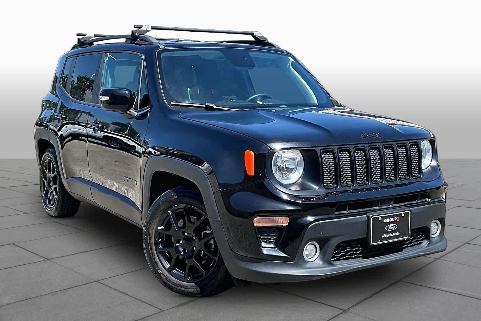 Used 2020 Black Clearcoat Jeep Altitude image 2