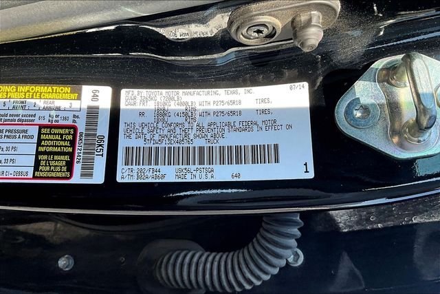 Used 2014 Black Toyota SR5 image 5