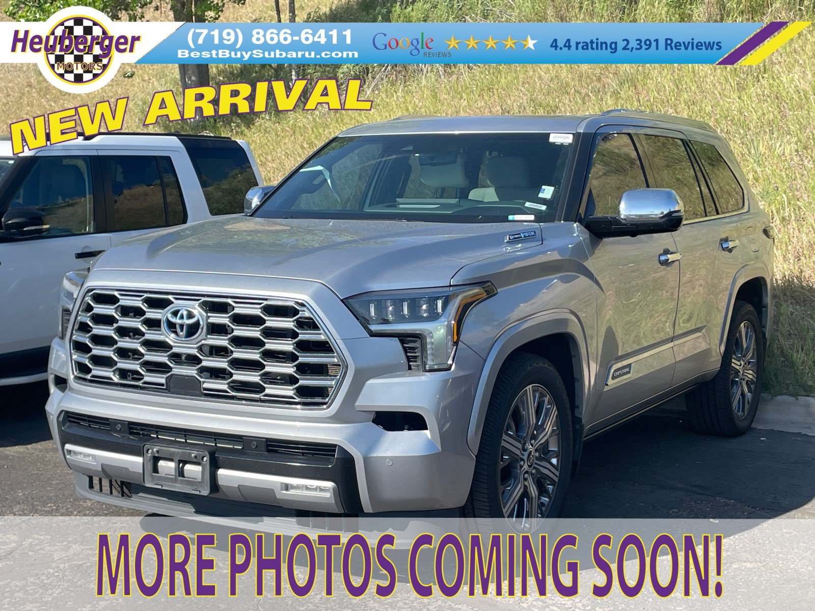 Used 2023 Celestial Silver Metallic Toyota Capstone image 1