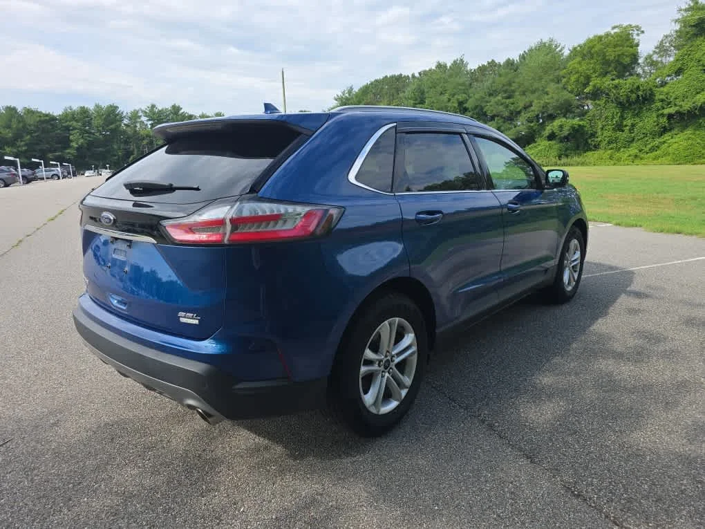 Used 2020 Atlas Blue Metallic Ford SEL image 5