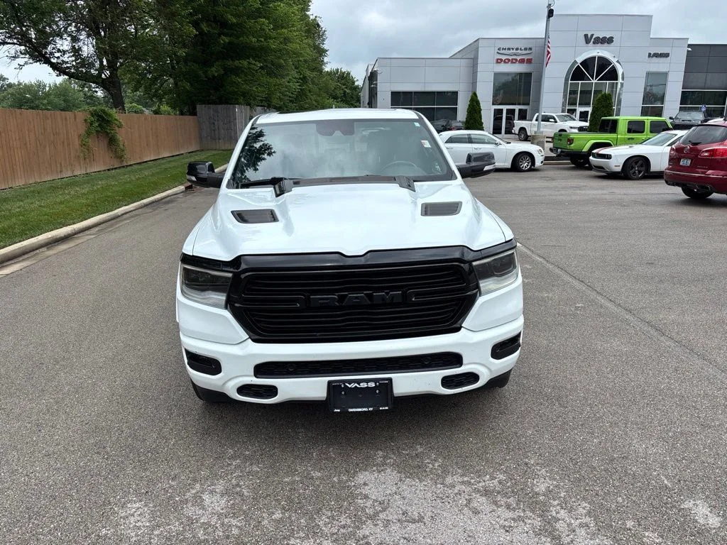 Used 2022 Bright White Clearcoat Ram Laramie image 8
