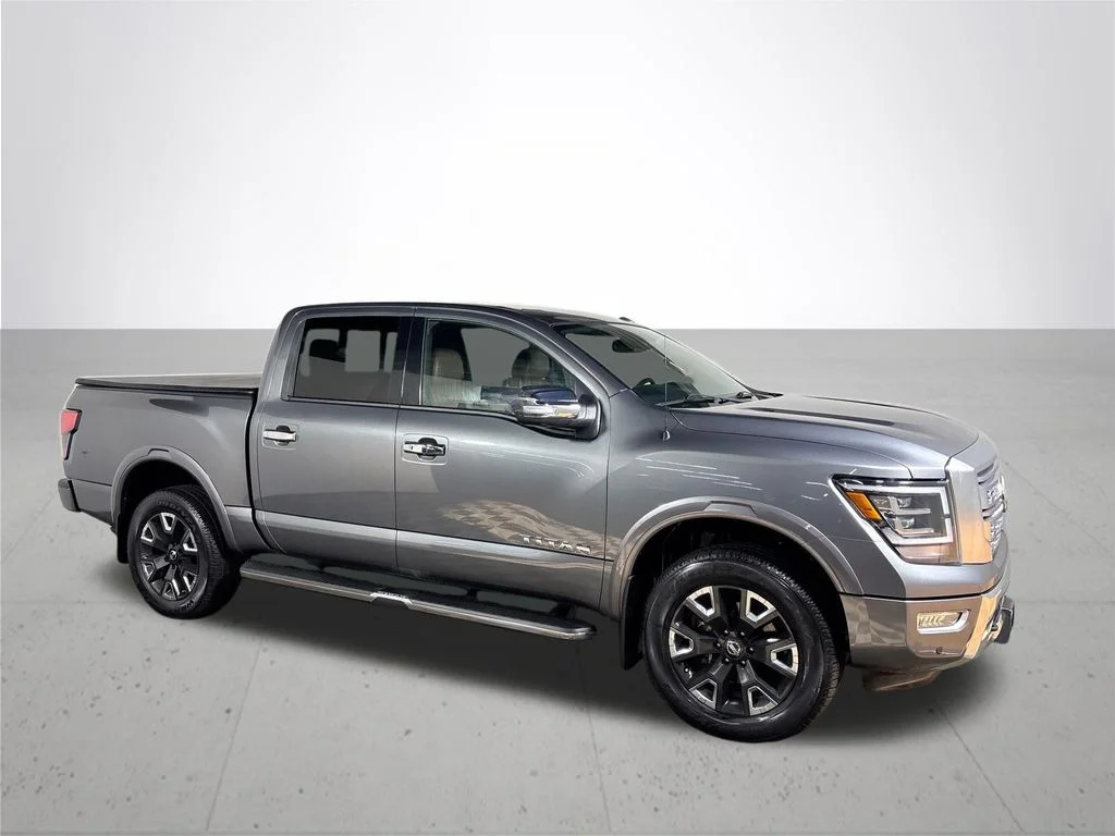 Used 2021 Gray Nissan Platinum Reserve image 4