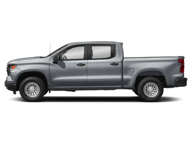 Used 2023 Sterling Gray Metallic Chevrolet 4WD Crew Cab Short Bed LT with 2FL image 2
