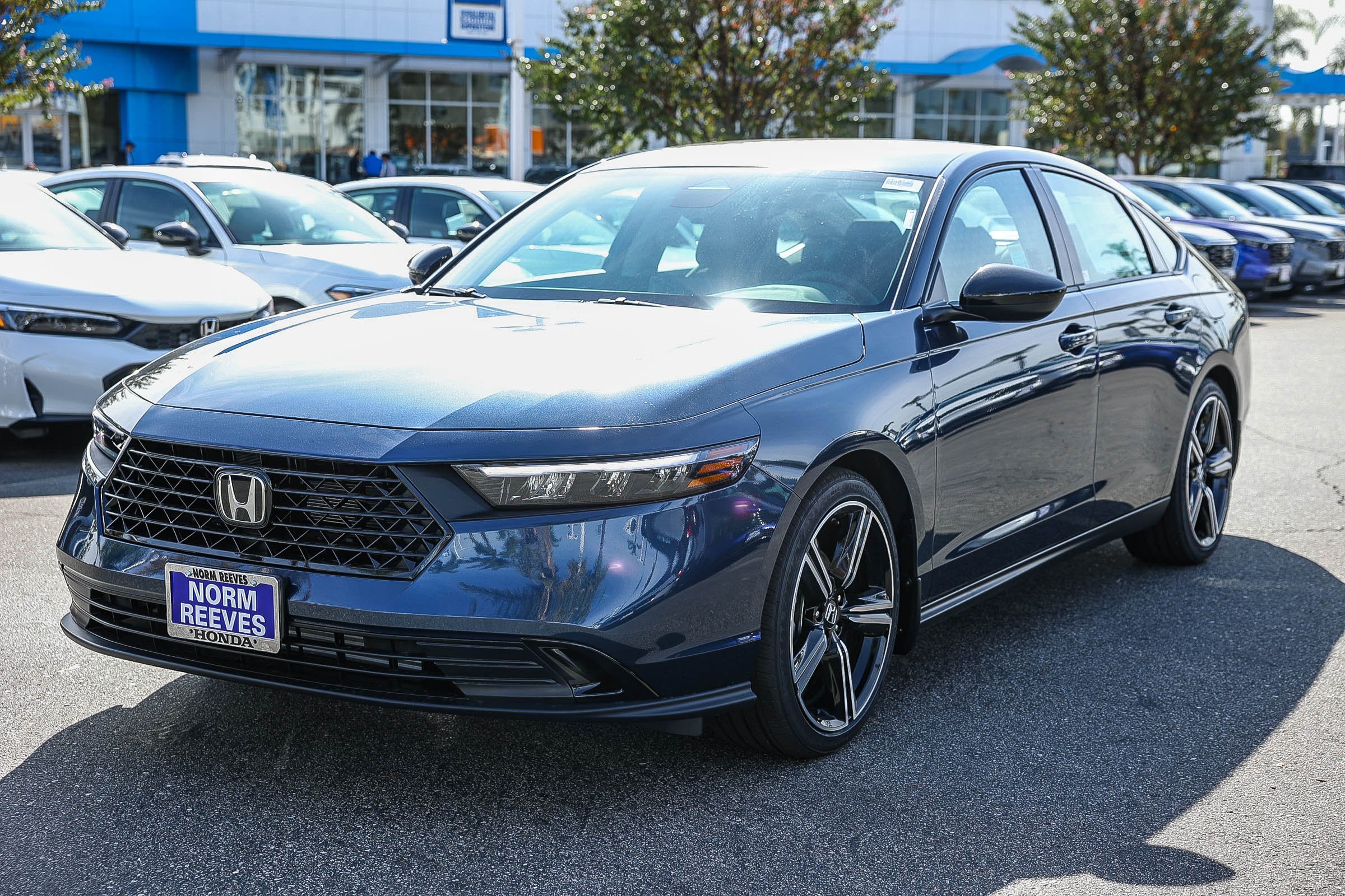 New 2026 Canyon River Blue Metallic Honda SE CVT image 3