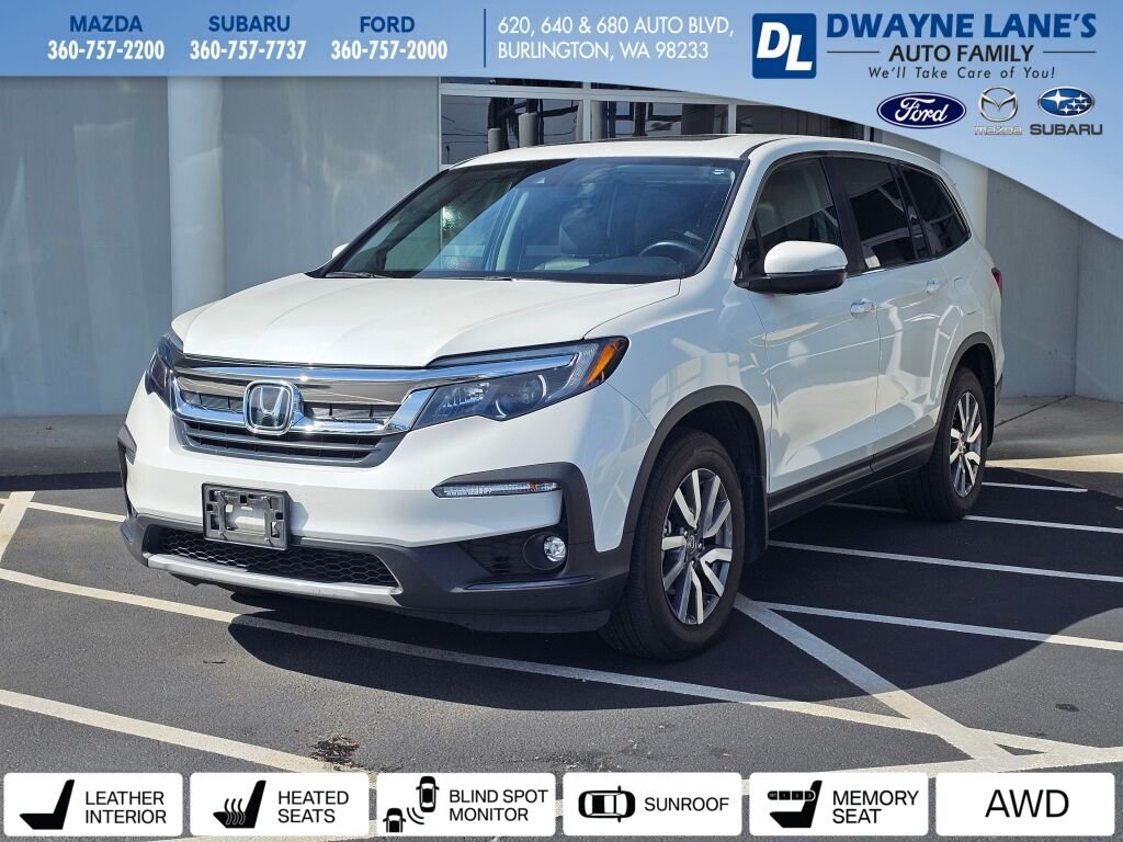 Used 2020 White Honda EX-L image 1