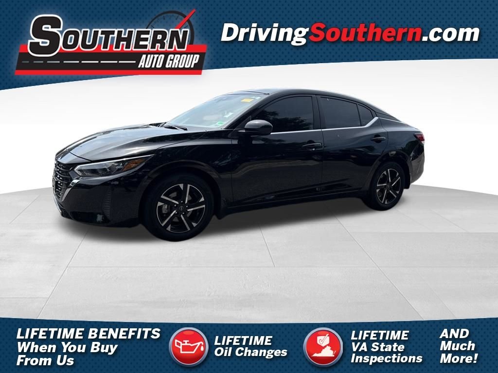 Used 2025 Black Nissan SV image 1