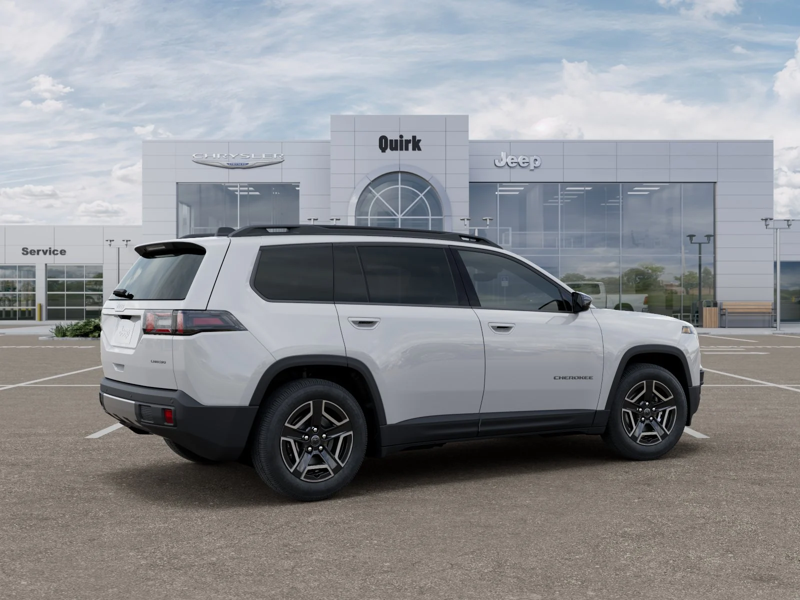 New 2026 Bright White Clear-Coat Exterior Paint Jeep Laredo image 30
