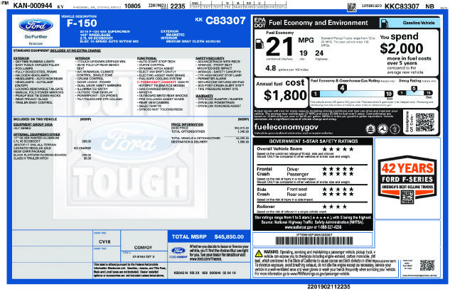 Used 2019 Magnetic Ford XLT image 34