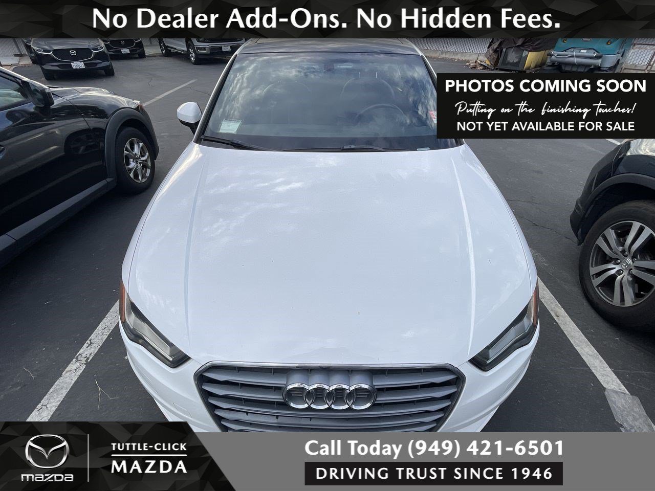 Used 2016 White Audi 1.8T Premium image 1