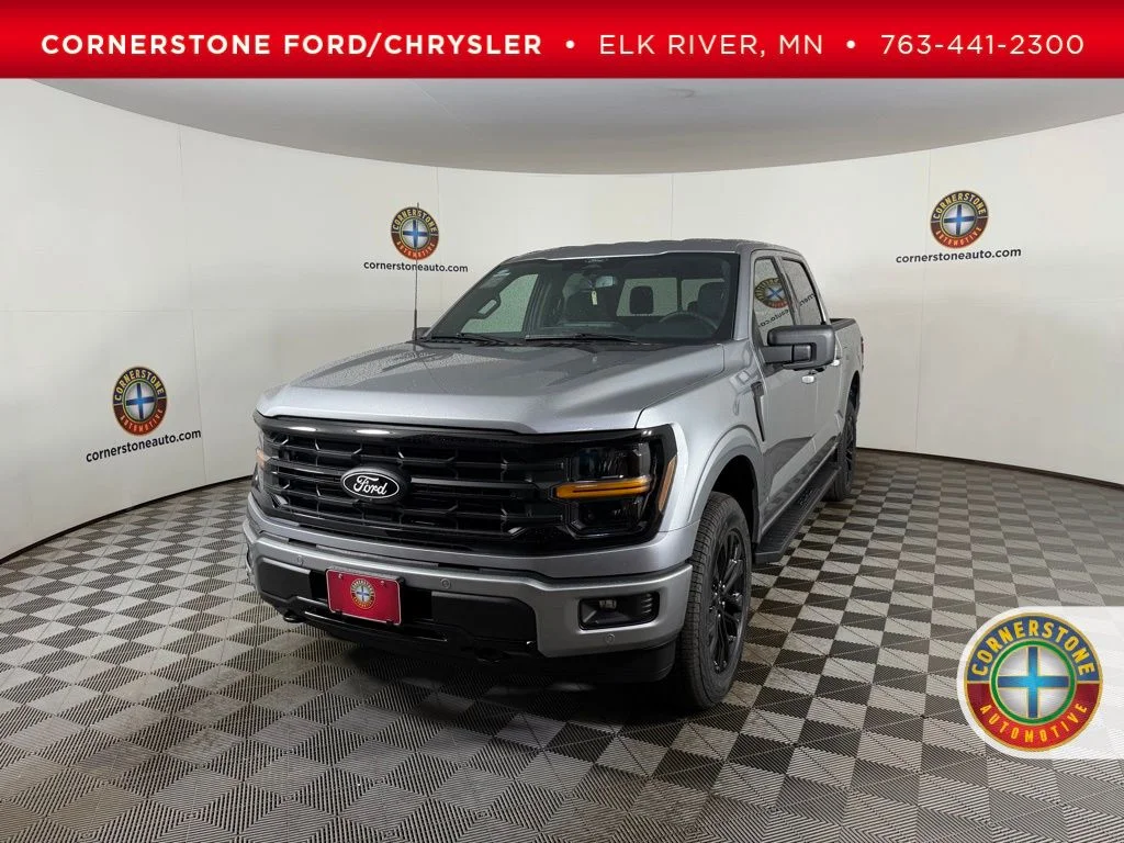 New 2026 Iconic Silver Metallic Ford XLT image 1