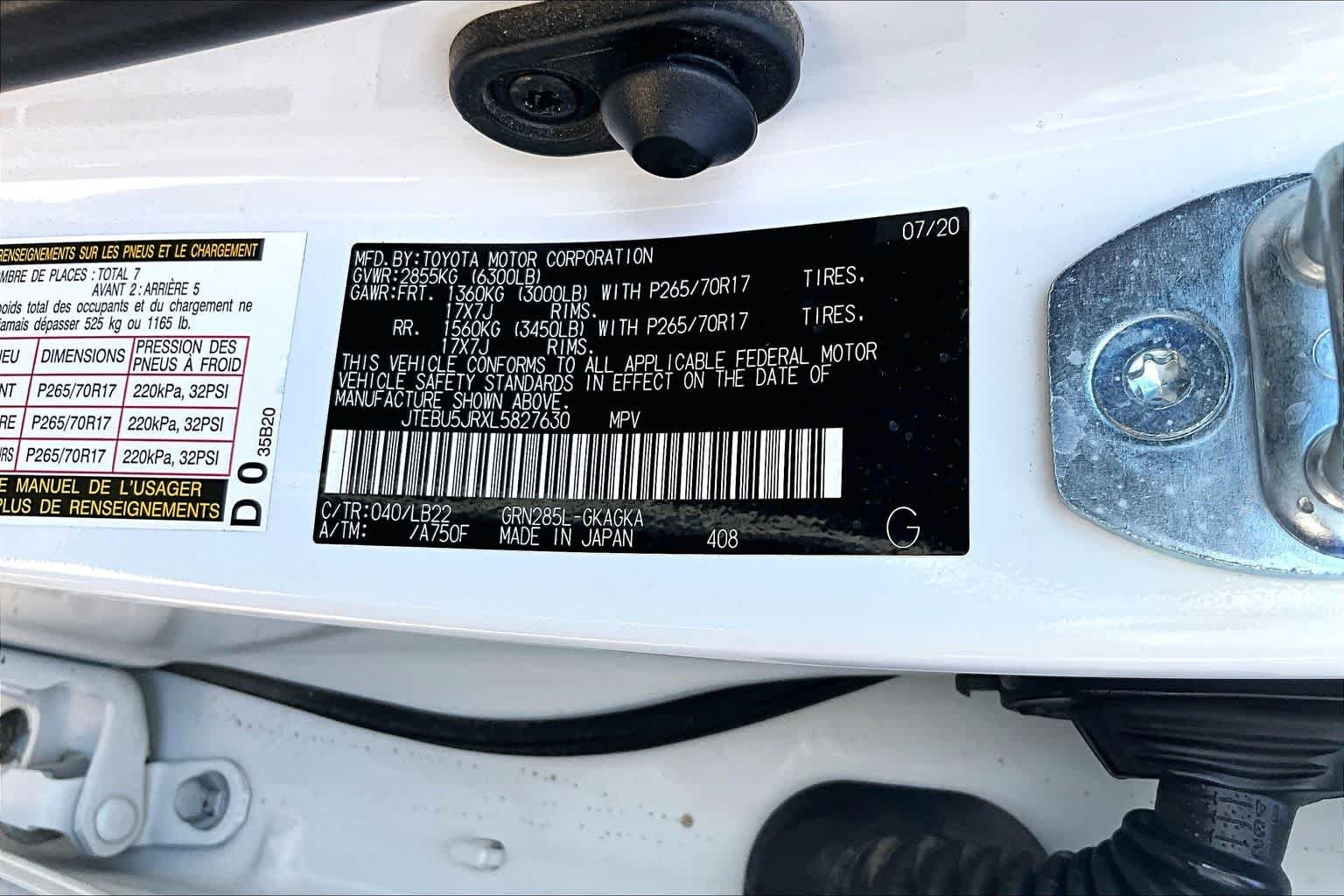 Used 2020 Super White Toyota SR5 Premium image 33