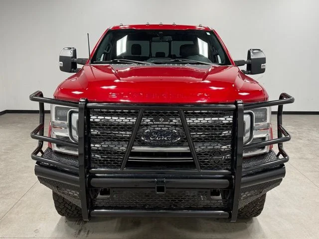 Used 2022 Red Ford Platinum Tremor image 4