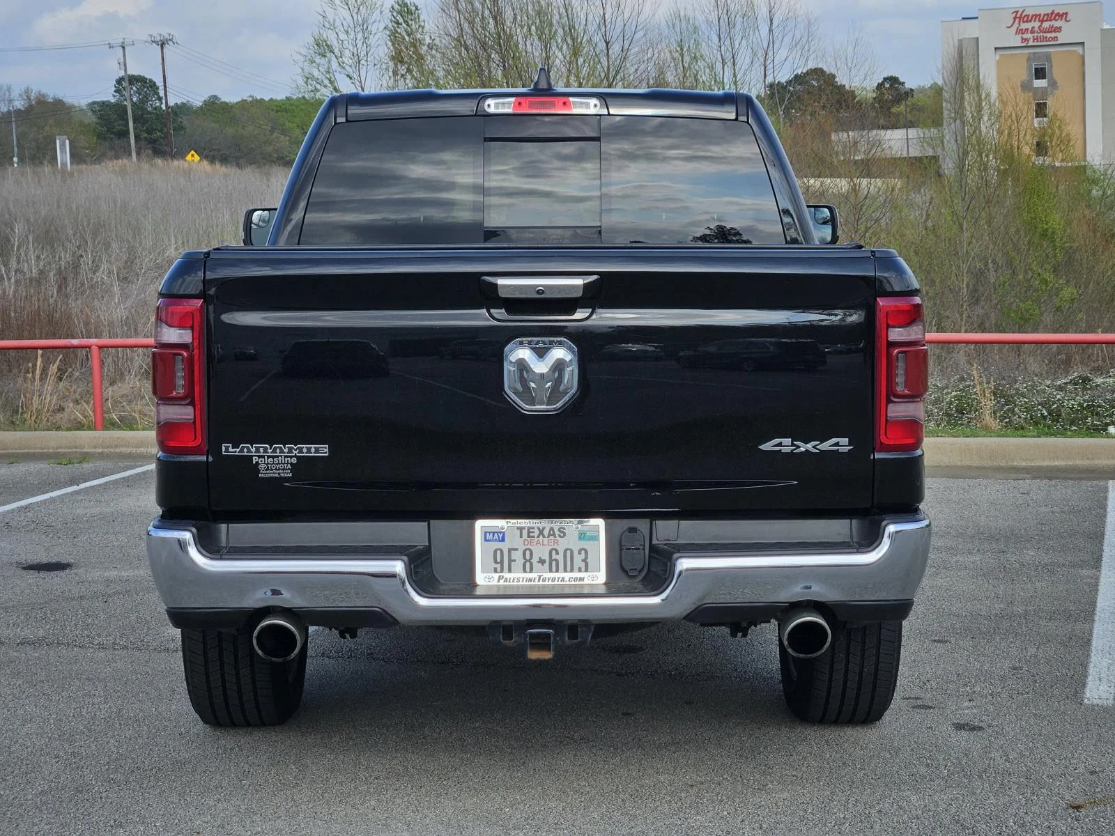 Used 2022 Black Ram Laramie 4x4 Crew Cab 5