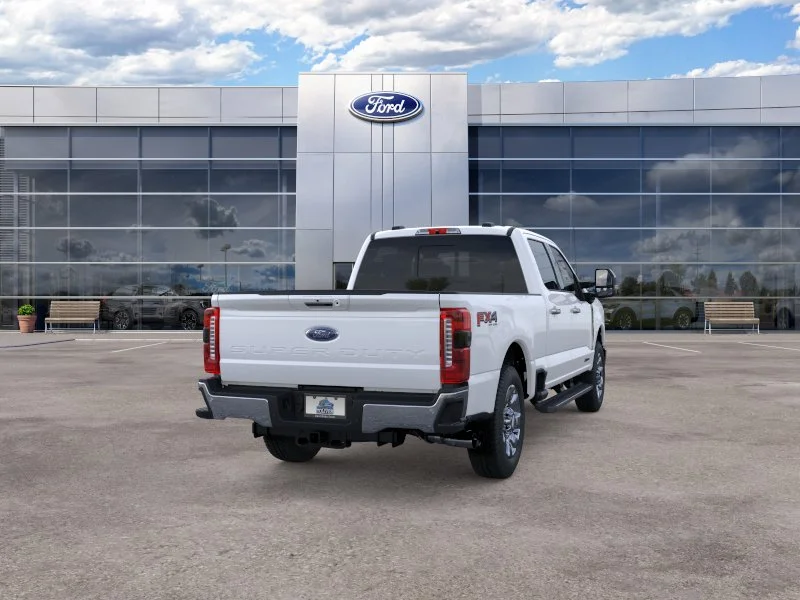 New 2026 Star White Metallic Tri-Coat Ford LARIAT image 8