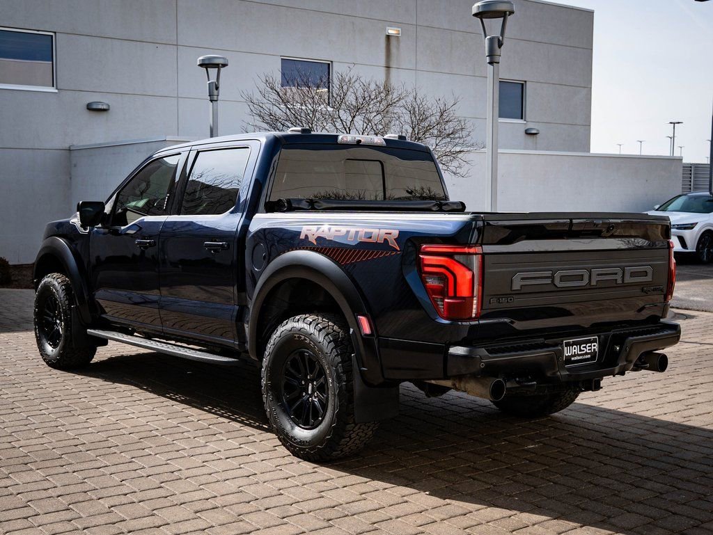 Used 2024 Antimatter Blue Metallic Ford Raptor image 11