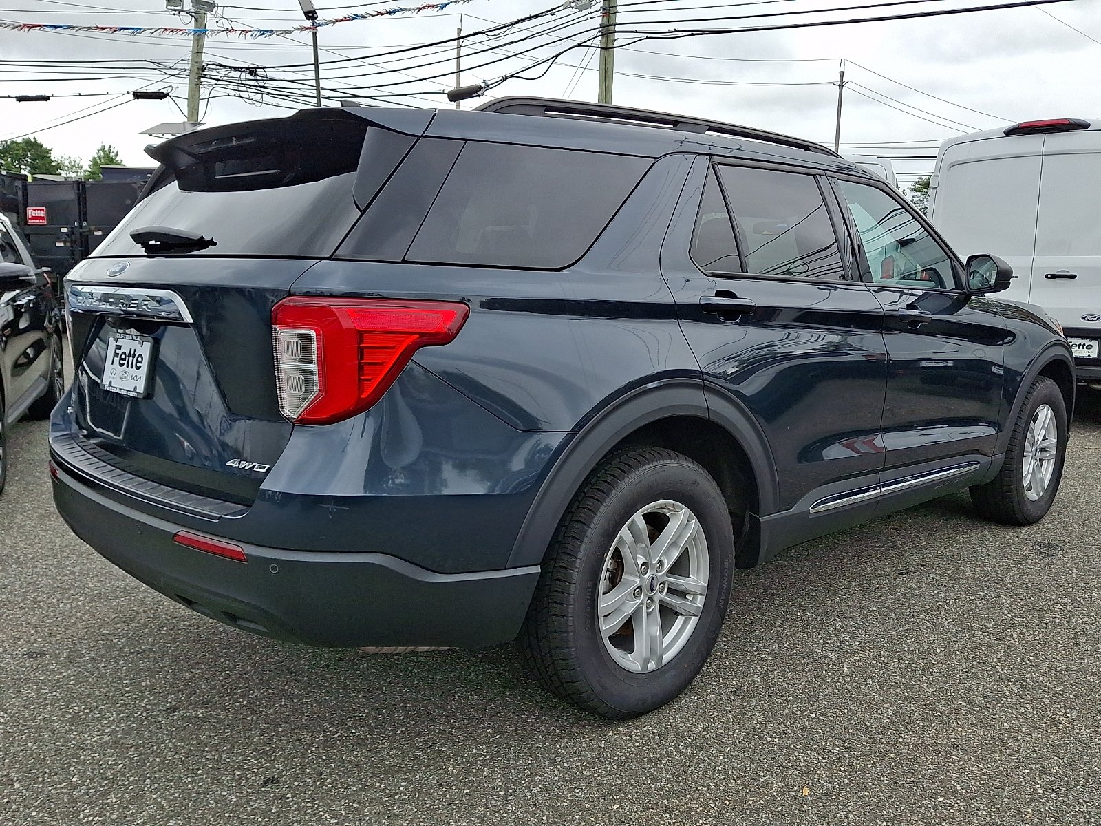 Used 2023 Stone Blue Metallic - C8 Ford XLT image 4